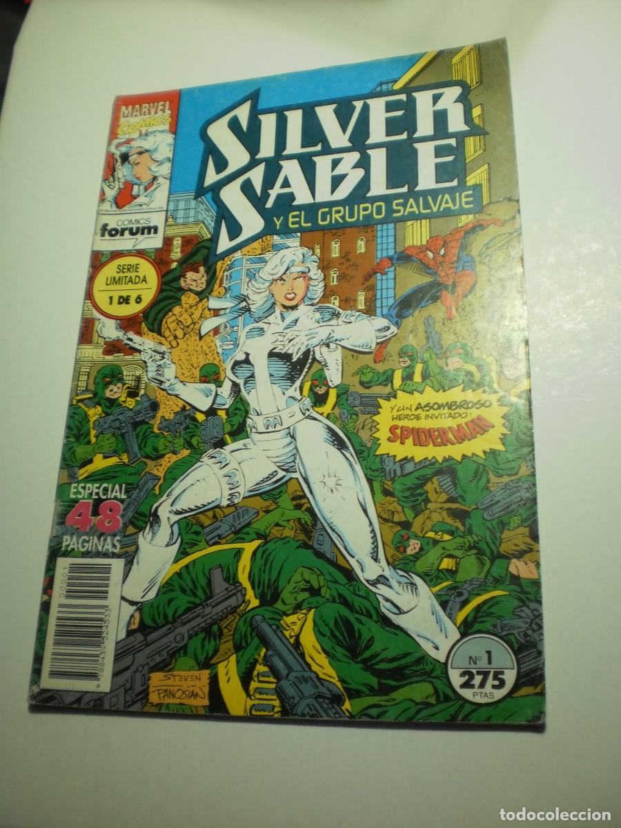 Comics : silver sable nº 1 de 6. marvel comics 1993 (buen estado)