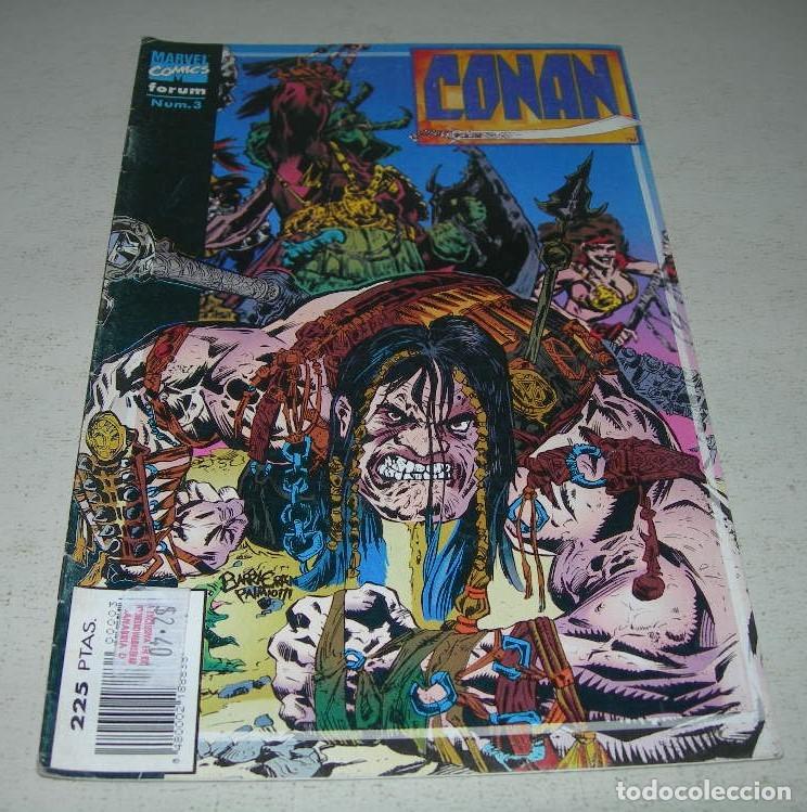 C&oacute;mics: C&Oacute;MIC CONAN - N&ordm; 3 DE 11 - MARVEL - COMICS FORUM - 225 PTAS - - Foto 1