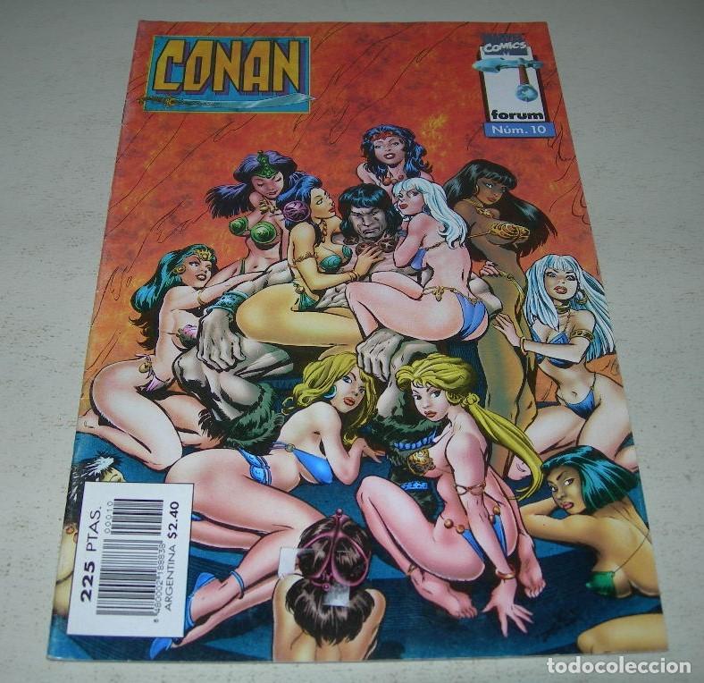 C&oacute;mics: C&Oacute;MIC CONAN - N&ordm; 10 DE 11 - MARVEL - COMICS FORUM - 225 PTAS - - Foto 1