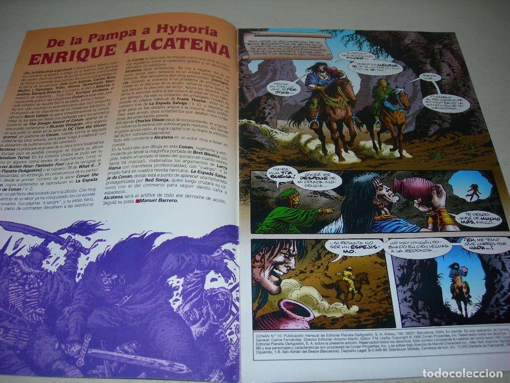 C&oacute;mics: C&Oacute;MIC CONAN - N&ordm; 10 DE 11 - MARVEL - COMICS FORUM - 225 PTAS - - Foto 2
