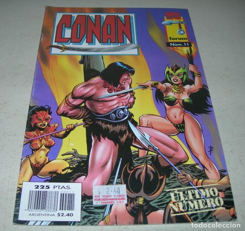 C&oacute;mics: C&Oacute;MIC CONAN - N&ordm; 11 DE 11 - MARVEL - COMICS FORUM - 225 PTAS - - Foto 1