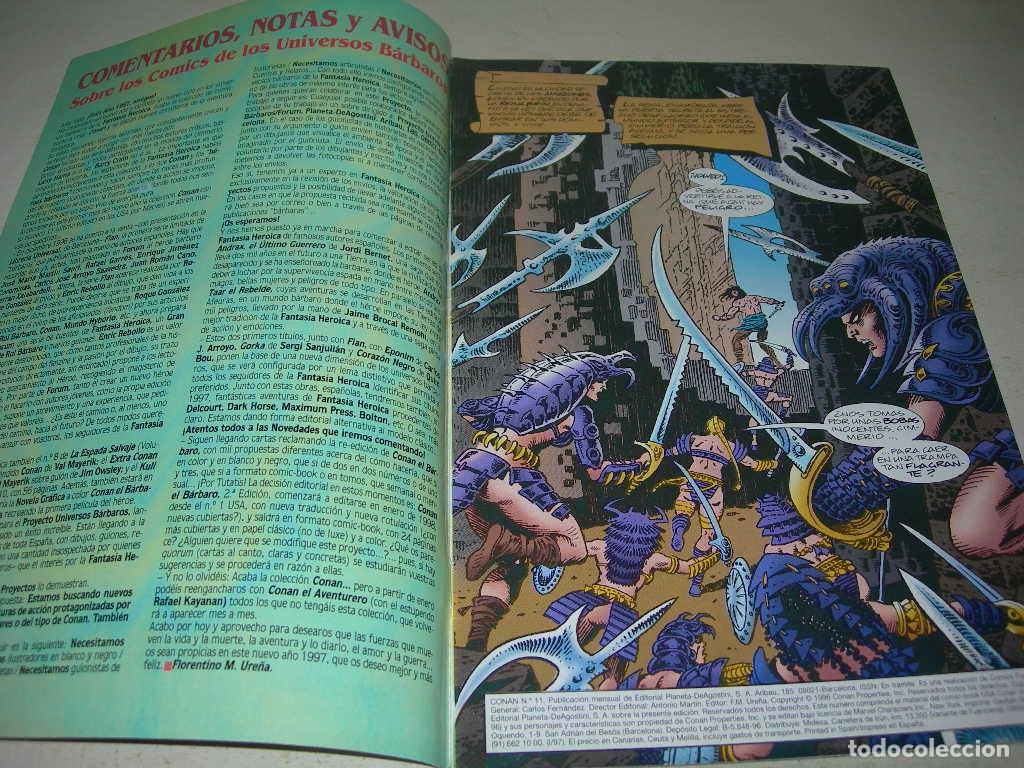 C&oacute;mics: C&Oacute;MIC CONAN - N&ordm; 11 DE 11 - MARVEL - COMICS FORUM - 225 PTAS - - Foto 2