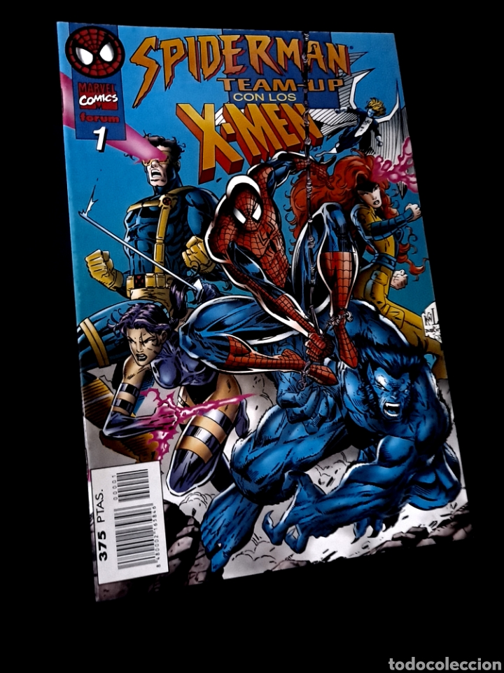 C&oacute;mics: EXCELENTE ESTADO SPIDERMAN TEAM UP 1 FORUM COMICS GRAPA - Foto 1