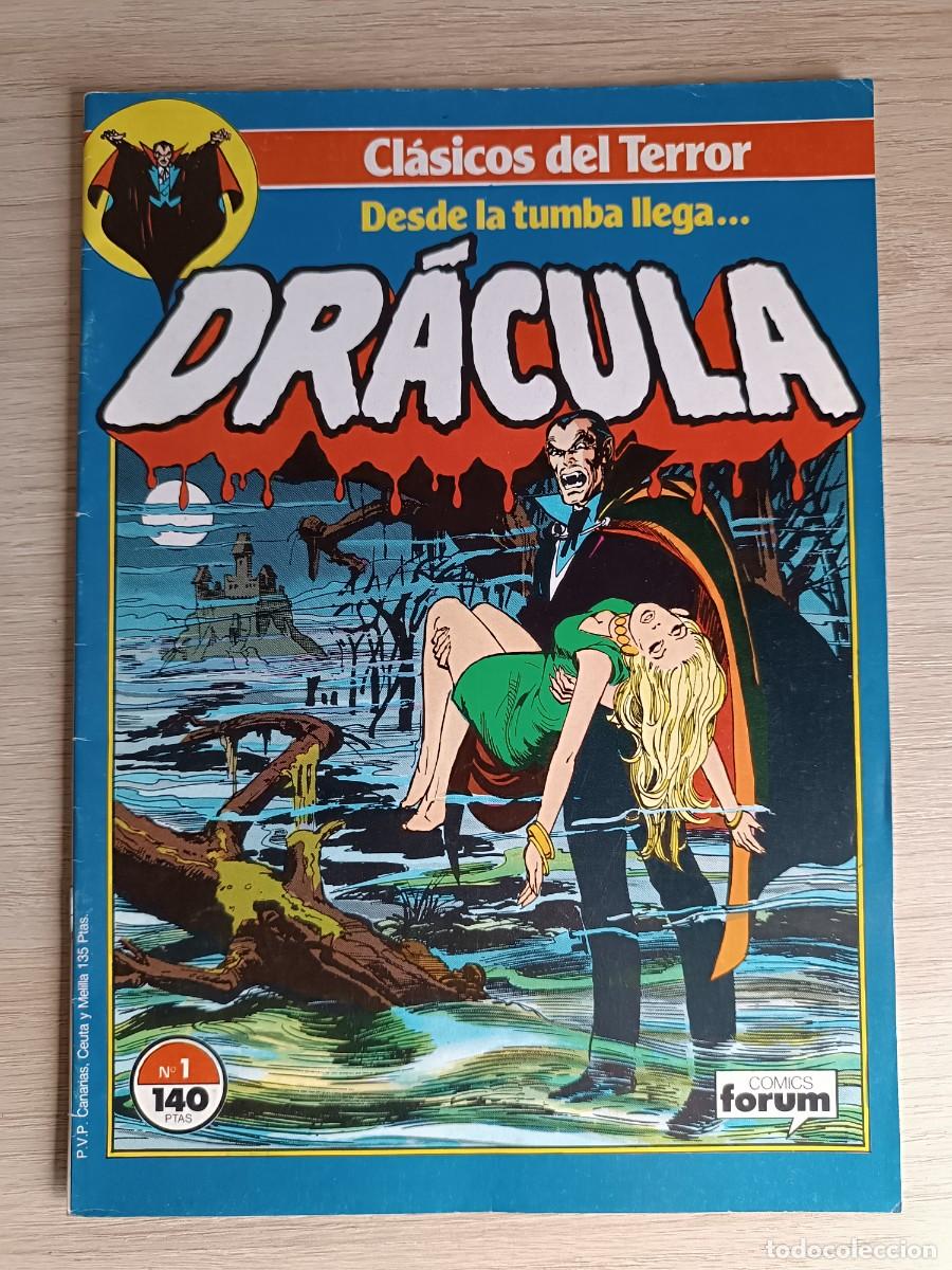 C&oacute;mics: Clasicos del terror Desde la tumba llega....Dracula 1 - Foto 1