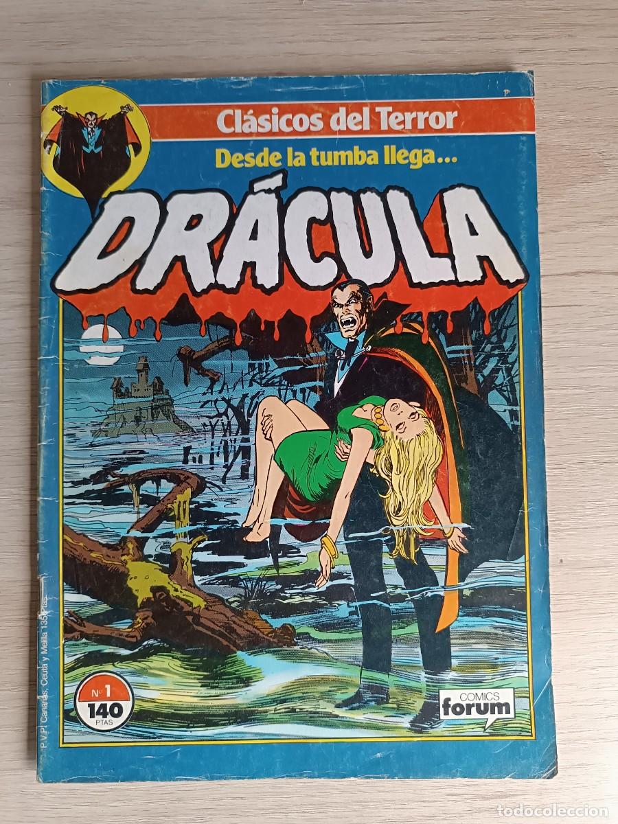 C&oacute;mics: Clasicos del terror Desde la tumba llega....Dracula 1 - Foto 1
