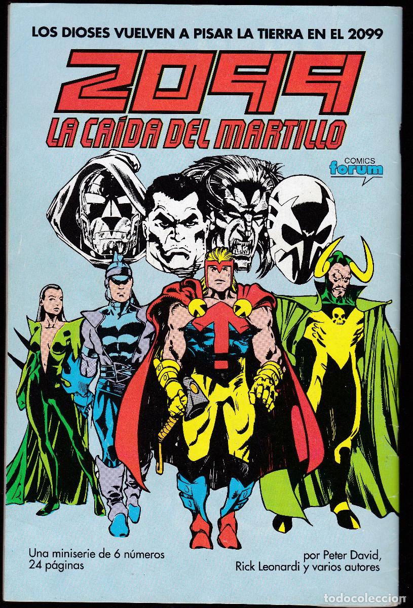 C&oacute;mics: SUPERH&Eacute;ROES MARVEL - N&ordm; 6 - Hulk 2099 - SPIDERMAN 2099 - FORUM - Foto 2