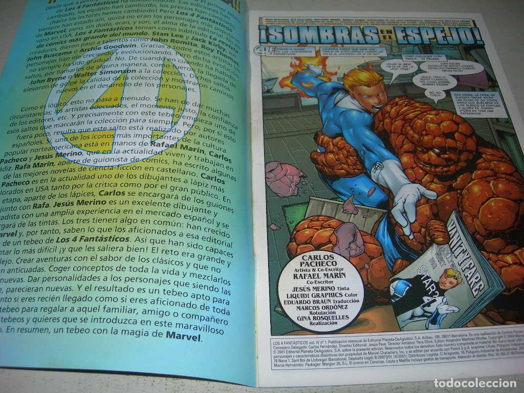 C&oacute;mics: COMIC LOS 4 FANT&Aacute;STICOS VOL. IV - N&ordm; 1 - MARVEL - COMICS FORUM - - Foto 2
