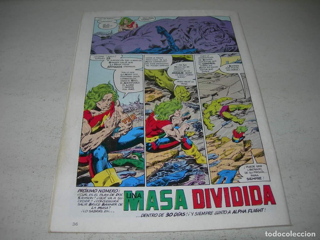 C&oacute;mics: COMIC ALPHA FLIGHT - N&ordm; 28 - MARVEL - COMICS FORUM - - Foto 3