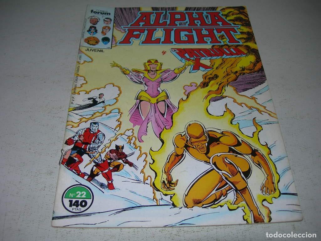 C&oacute;mics: COMIC ALPHA FLIGHT - N&ordm; 22 - LA PATRULLA X - MARVEL - COMICS FORUM - - Foto 1