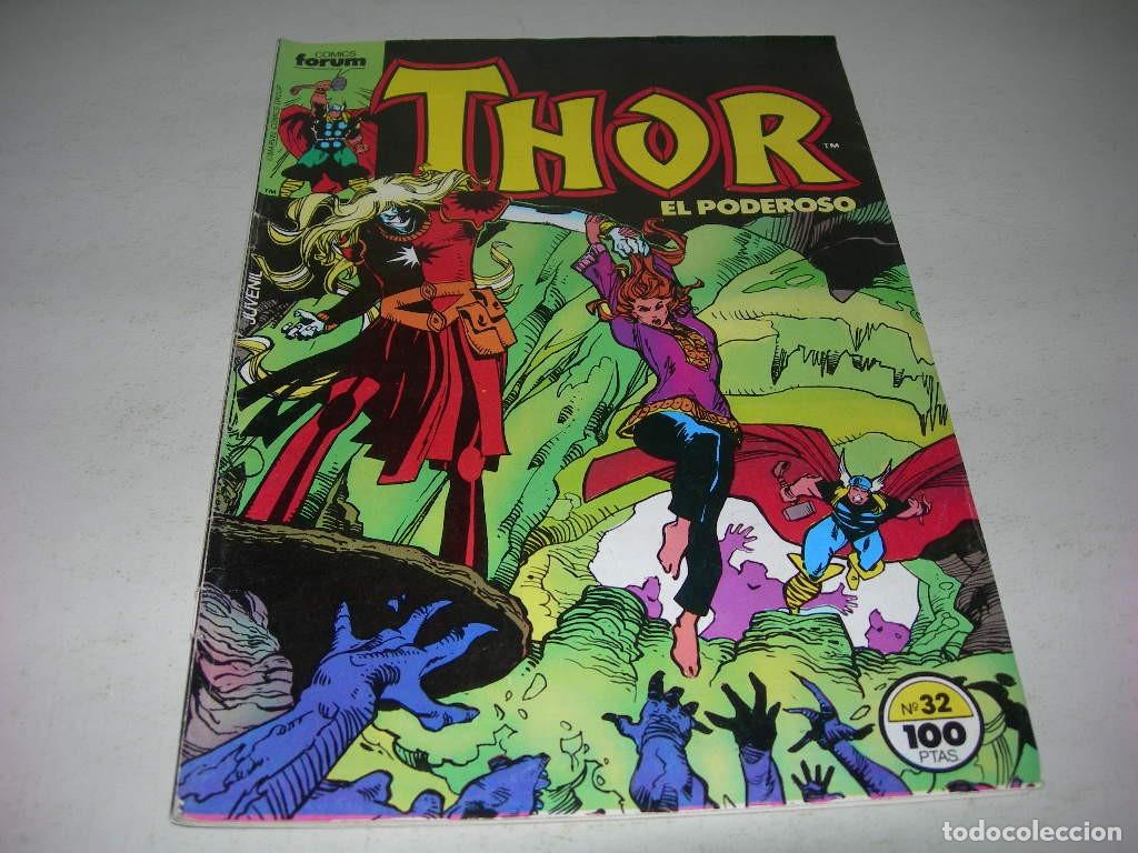 C&oacute;mics: COMIC THOR EL PODEROSO - N&ordm; 32 - MARVEL - COMICS FORUM - - Foto 1