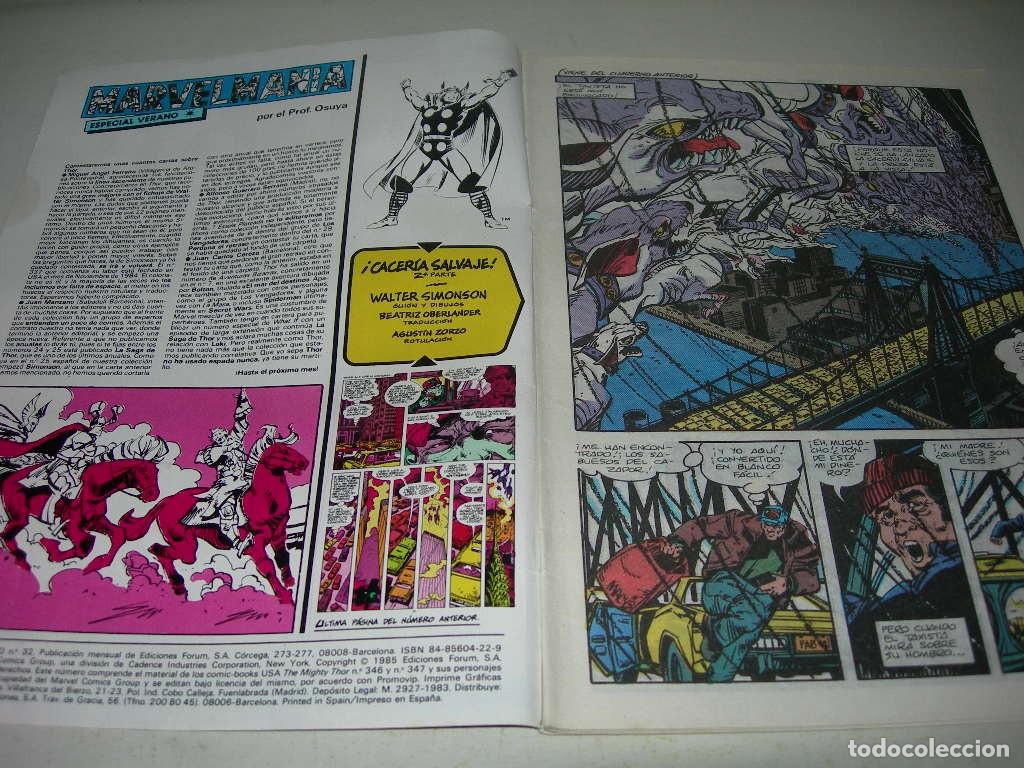 C&oacute;mics: COMIC THOR EL PODEROSO - N&ordm; 32 - MARVEL - COMICS FORUM - - Foto 2