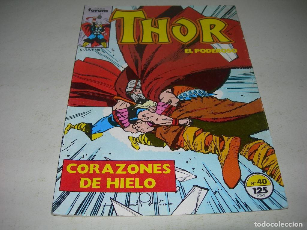 C&oacute;mics: COMIC THOR EL PODEROSO - N&ordm; 40 - MARVEL - COMICS FORUM - - Foto 1