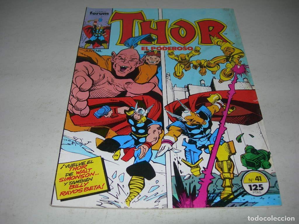 C&oacute;mics: COMIC THOR EL PODEROSO - N&ordm; 41 - MARVEL - COMICS FORUM - - Foto 1