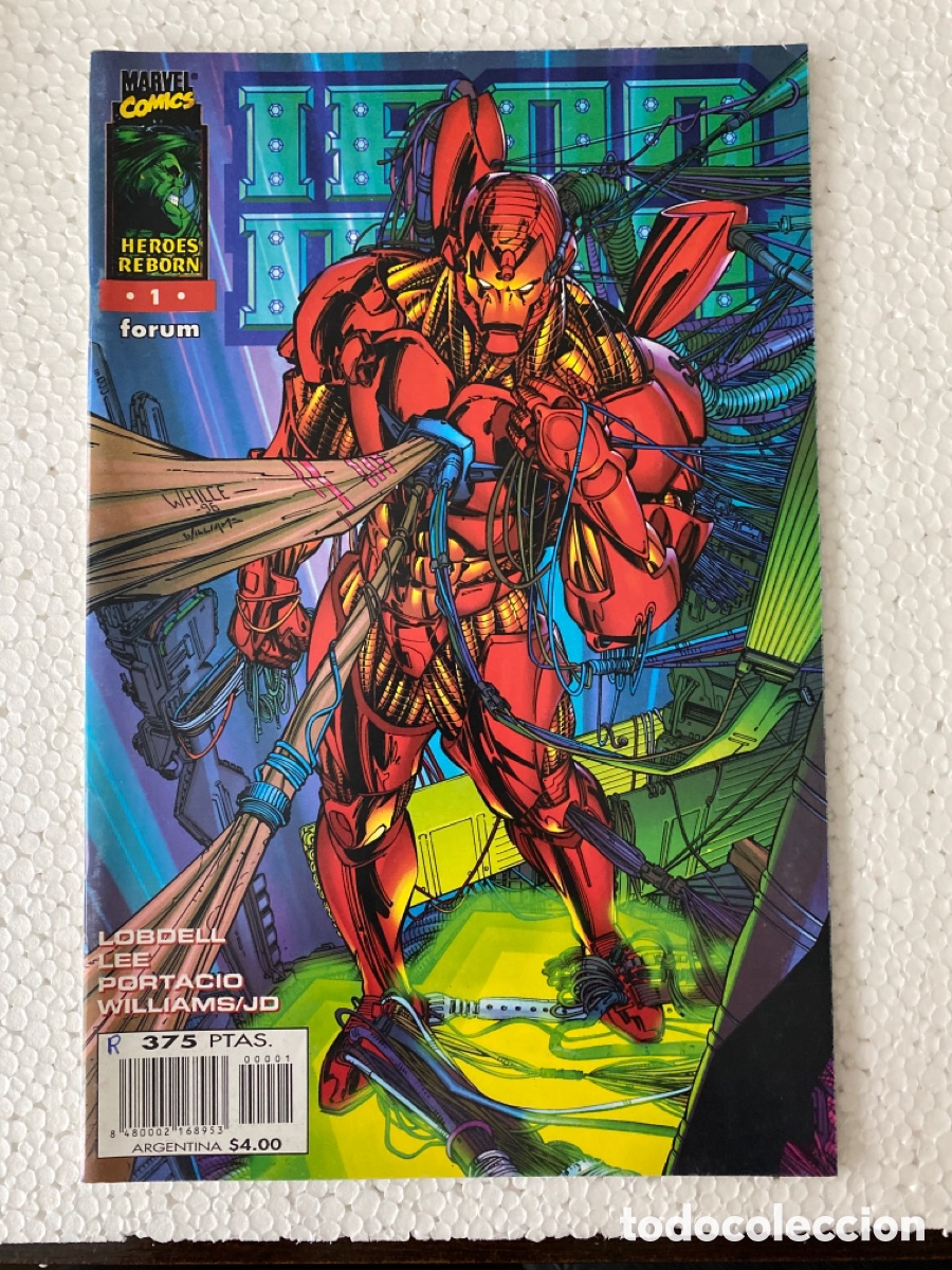 C&oacute;mics: IRON MAN #1 - H&Eacute;ROES REBORN - FORUM - Foto 1