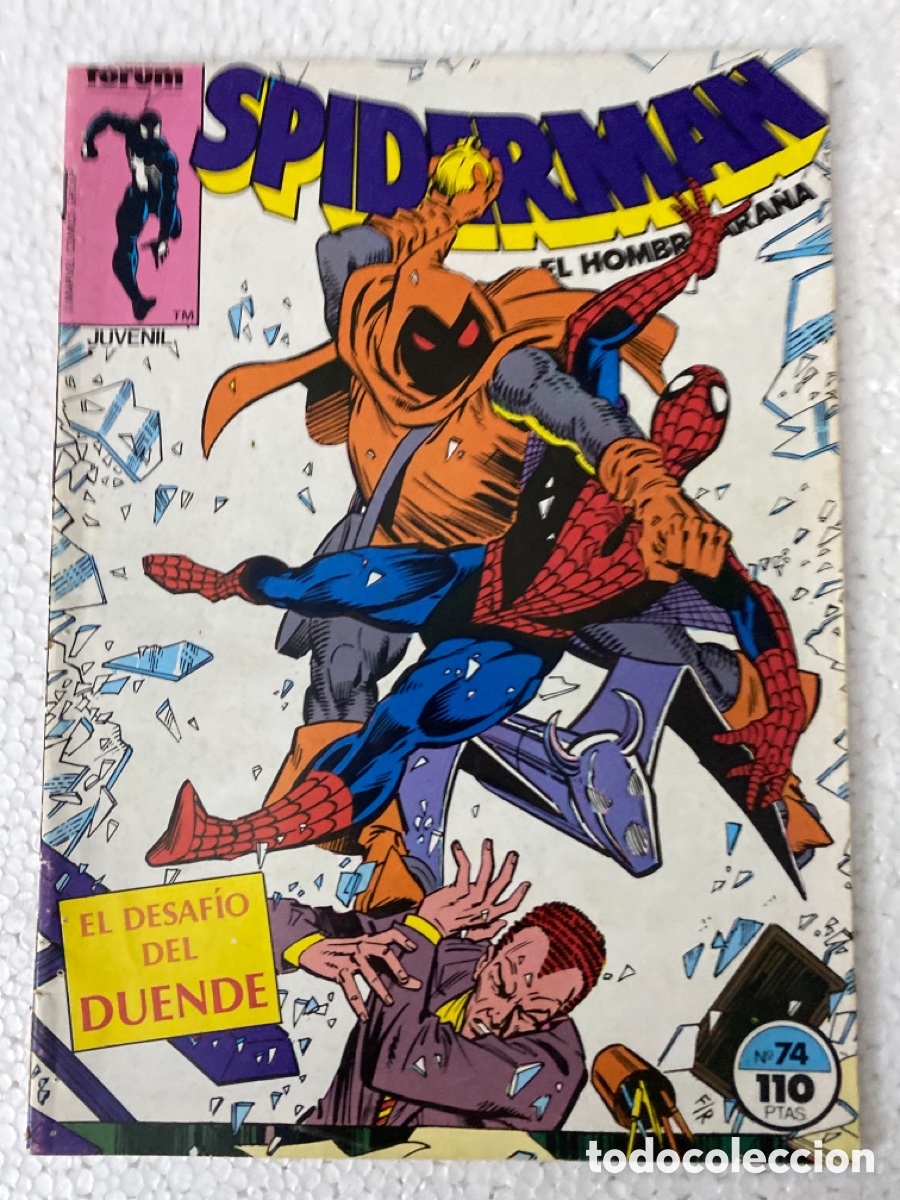 C&oacute;mics: Spiderman Vol1 F&oacute;rum #74 1&ordf; edici&oacute;n de retapado - Foto 1