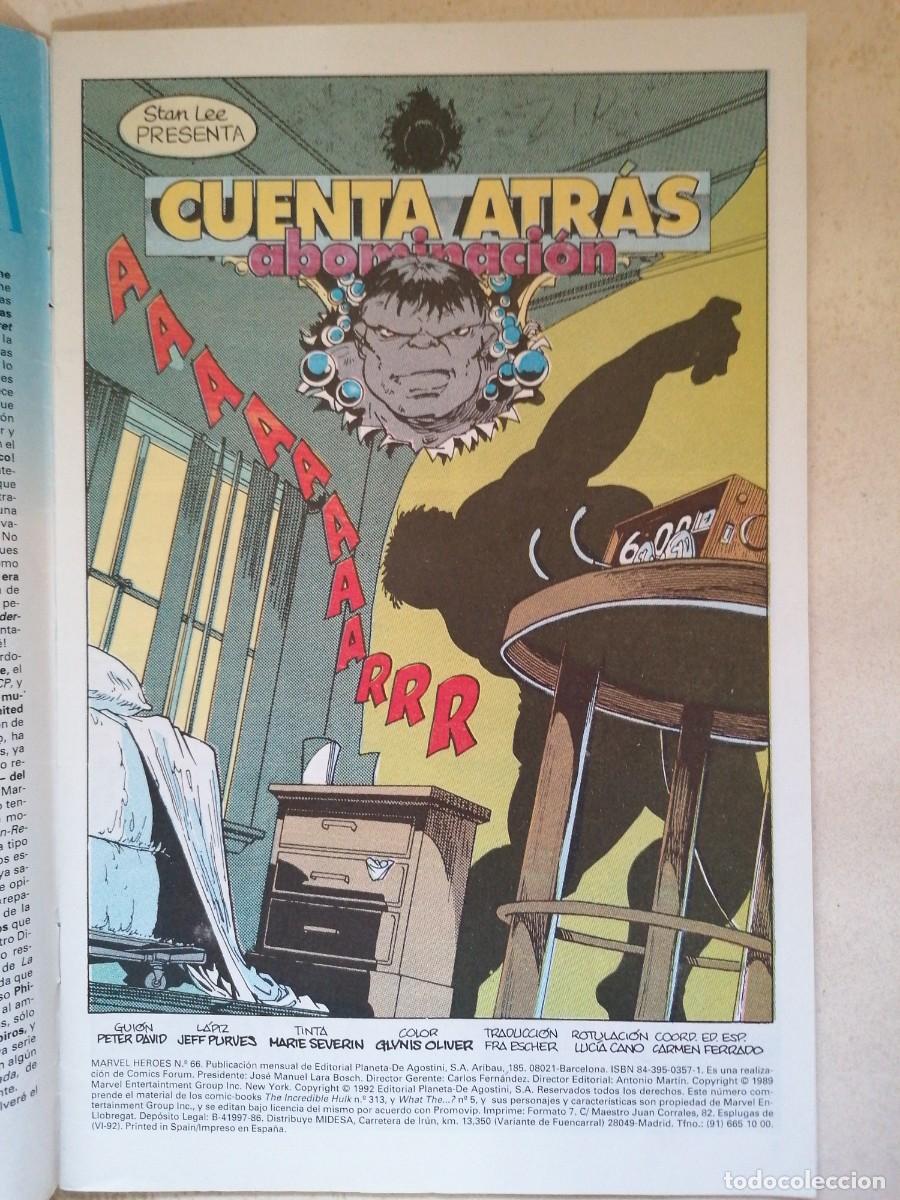 C&oacute;mics: MARVEL H&Eacute;ROES - Foto 3