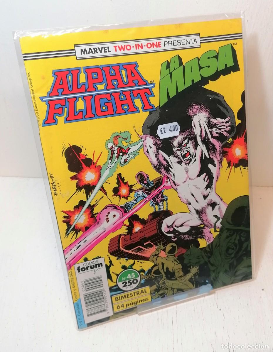 C&oacute;mics: Comic: &rdquo;Alpha flight la masa&rdquo; marvel two in one comics forum n&ordm;45 - Foto 1