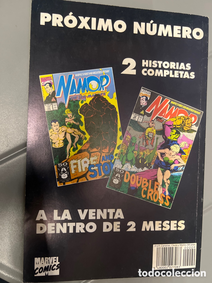 C&oacute;mics: T2/A1/30. COMIC NAMOR N 9 PUNTO DE HIERRO - Foto 2