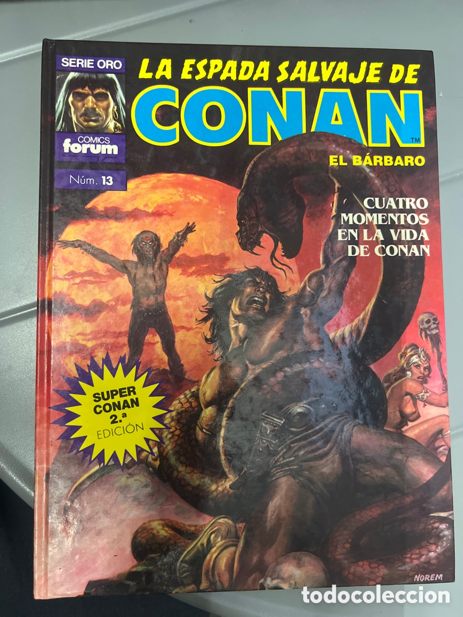 C&oacute;mics: T2/A1/31. COMIC LA ESPADA SALVAJE DE CONAN EL B&Aacute;RBARO NUM 13 - Foto 1