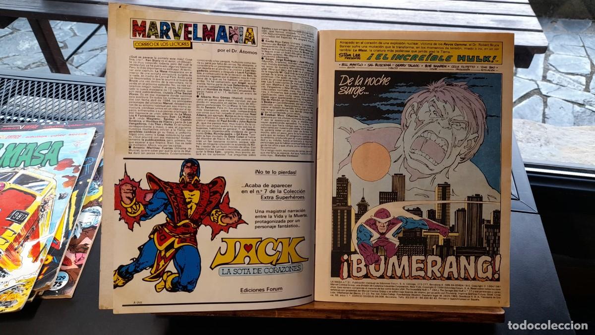 C&oacute;mics: LA MASA EL INCREIBLE HULK N.&ordm; 31, 32, 33, 34 y 35 - Foto 3