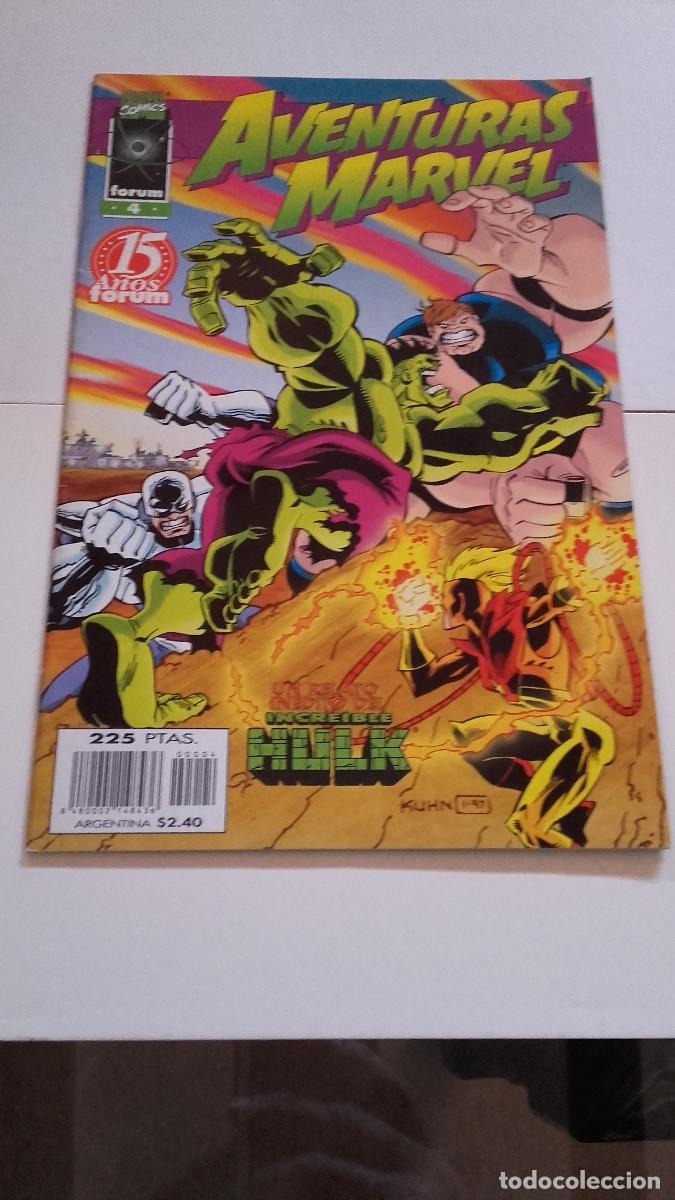 C&oacute;mics: AVENTURAS MARVEL - N&ordm; 4 DE 18 - EL INCREIBLE HULK - FORUM - Foto 1