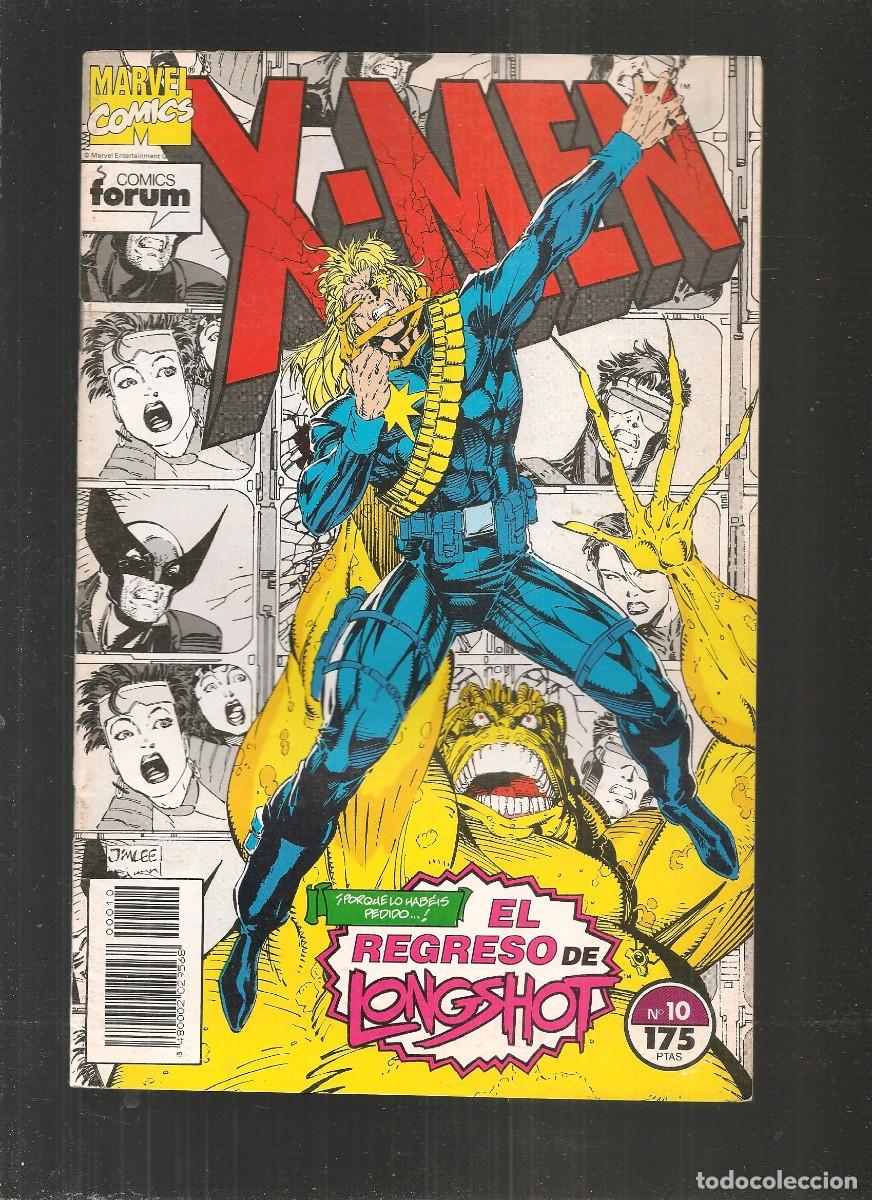 Comics : X-MEN. Nº 10. EL REGRESO DE LONGSHOT. FORUM. (B34.3)