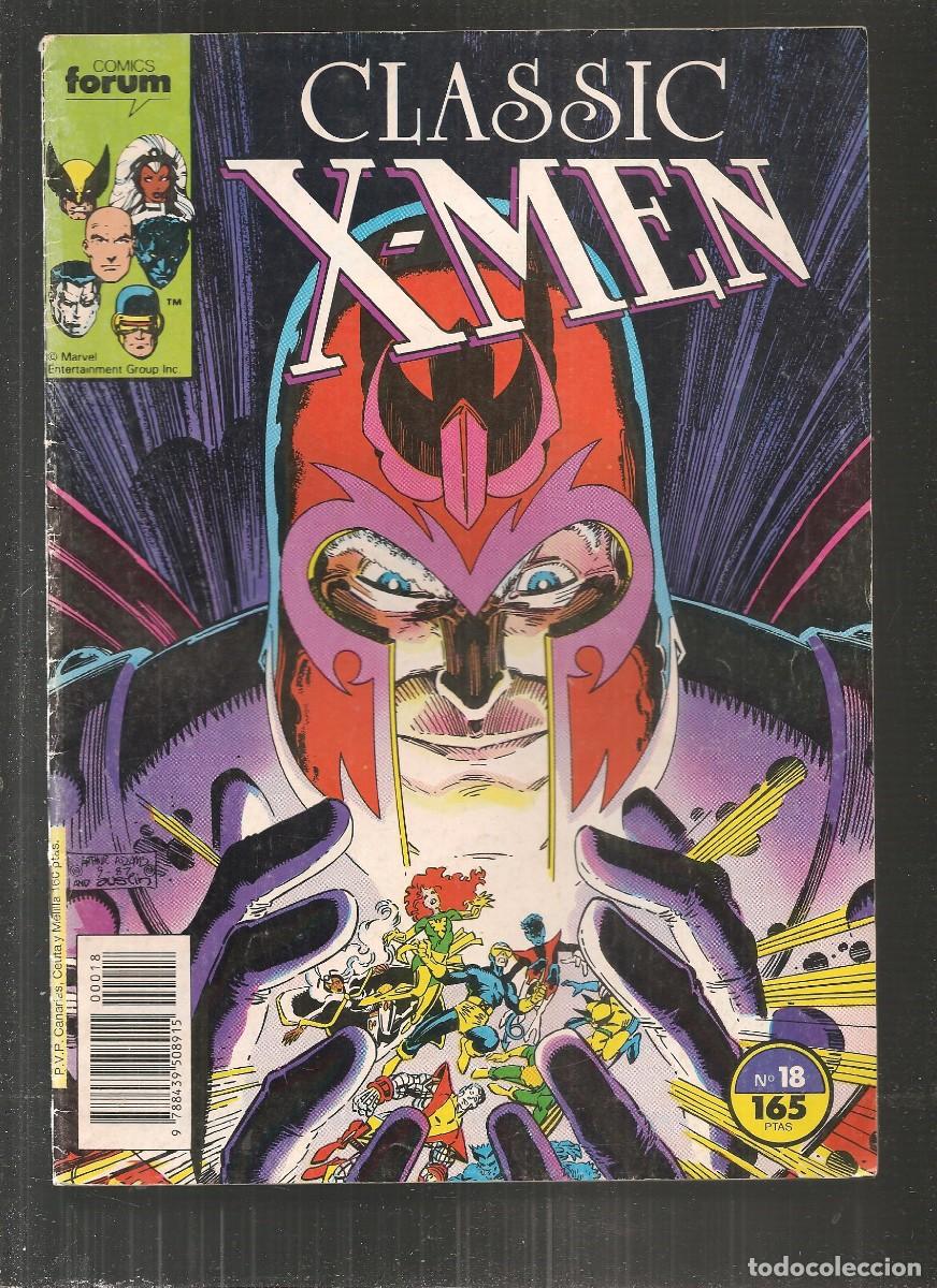 C&oacute;mics: CLASSIC X-MEN. N&ordm; 18. FORUM. (B34.3) - Foto 1