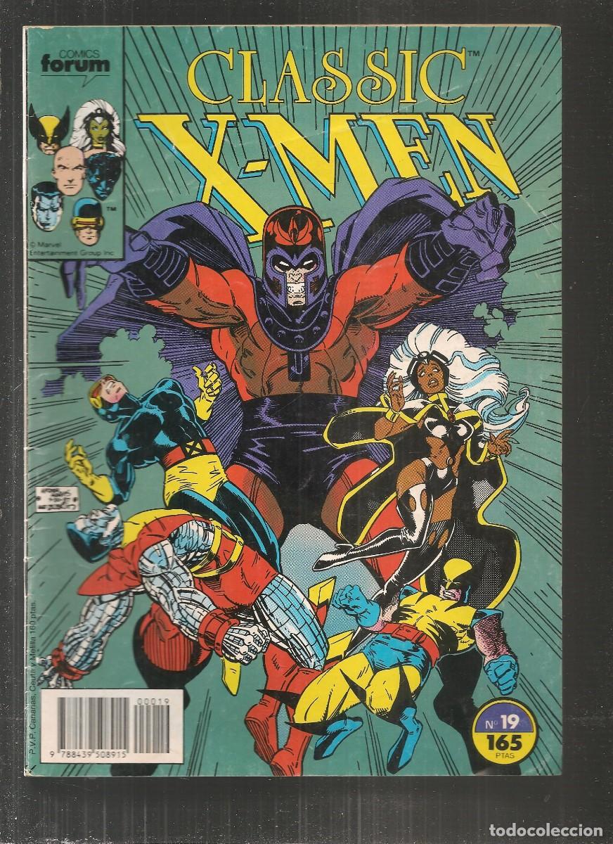 C&oacute;mics: CLASSIC X-MEN. N&ordm; 19. FORUM. (B34.3) - Foto 1