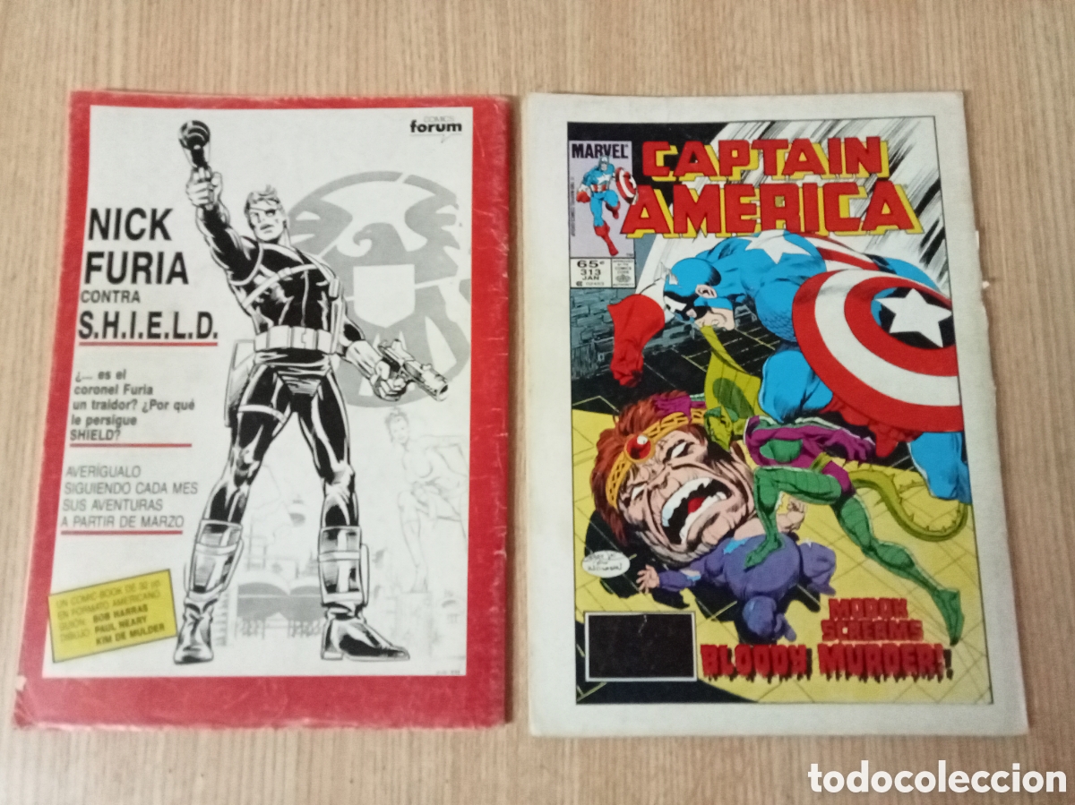 C&oacute;mics: 2 comics capit&aacute;n Am&eacute;rica Thor 54 y 55 - Foto 2