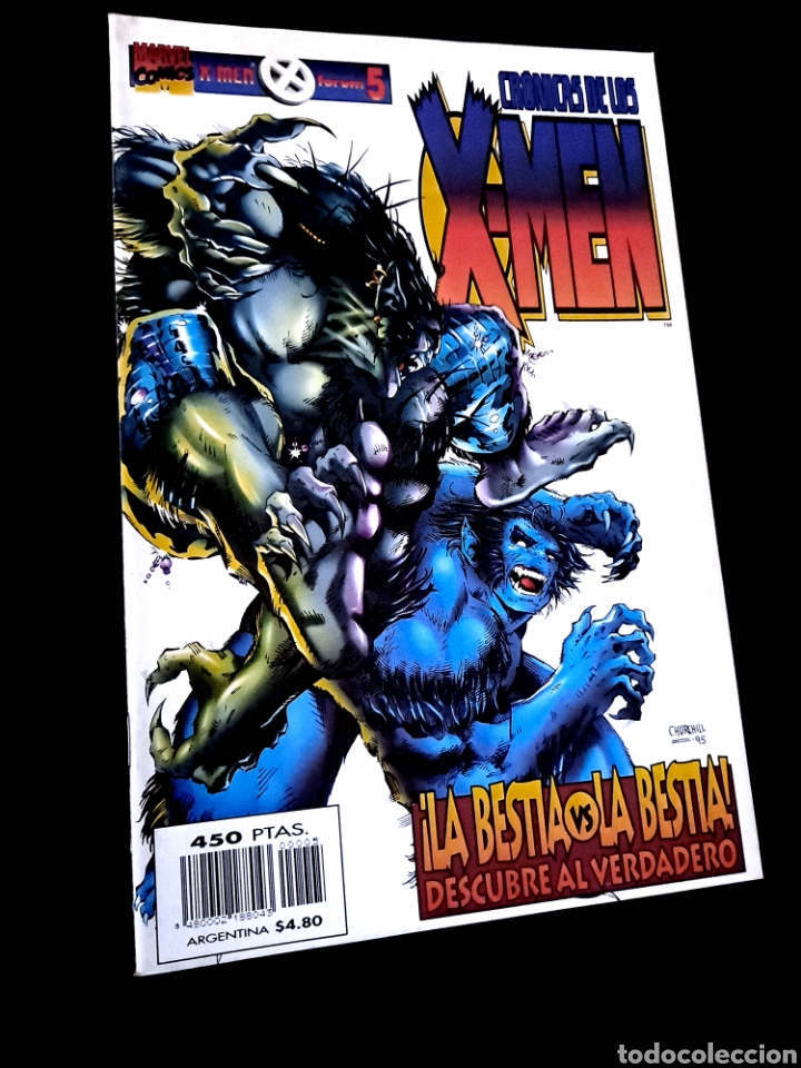 C&oacute;mics: EXCELENTE ESTADO CRONICAS DE LOS X-MEN 5 FORUM COMICS GRAPA - Foto 1