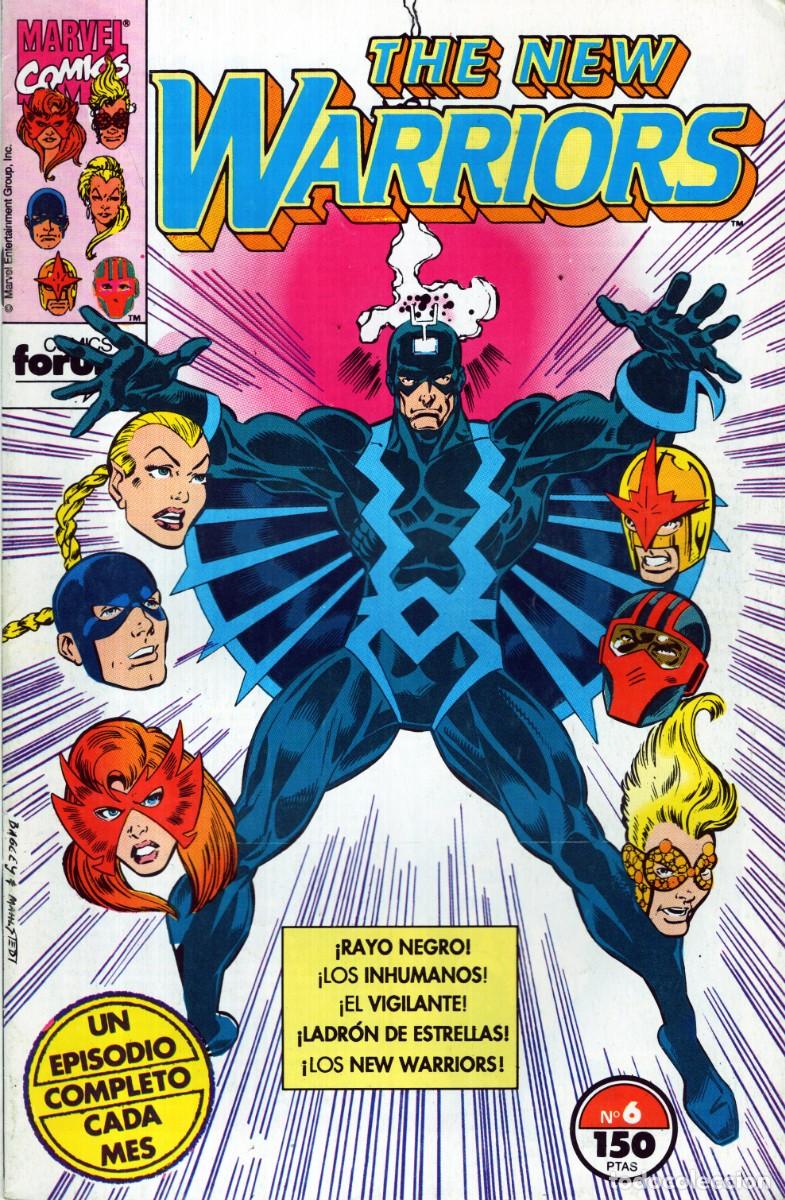 C&oacute;mics: THE NEW WARRIORS VOL. 1 N&ordm; 6 - FORUM - MUY BUEN ESTADO