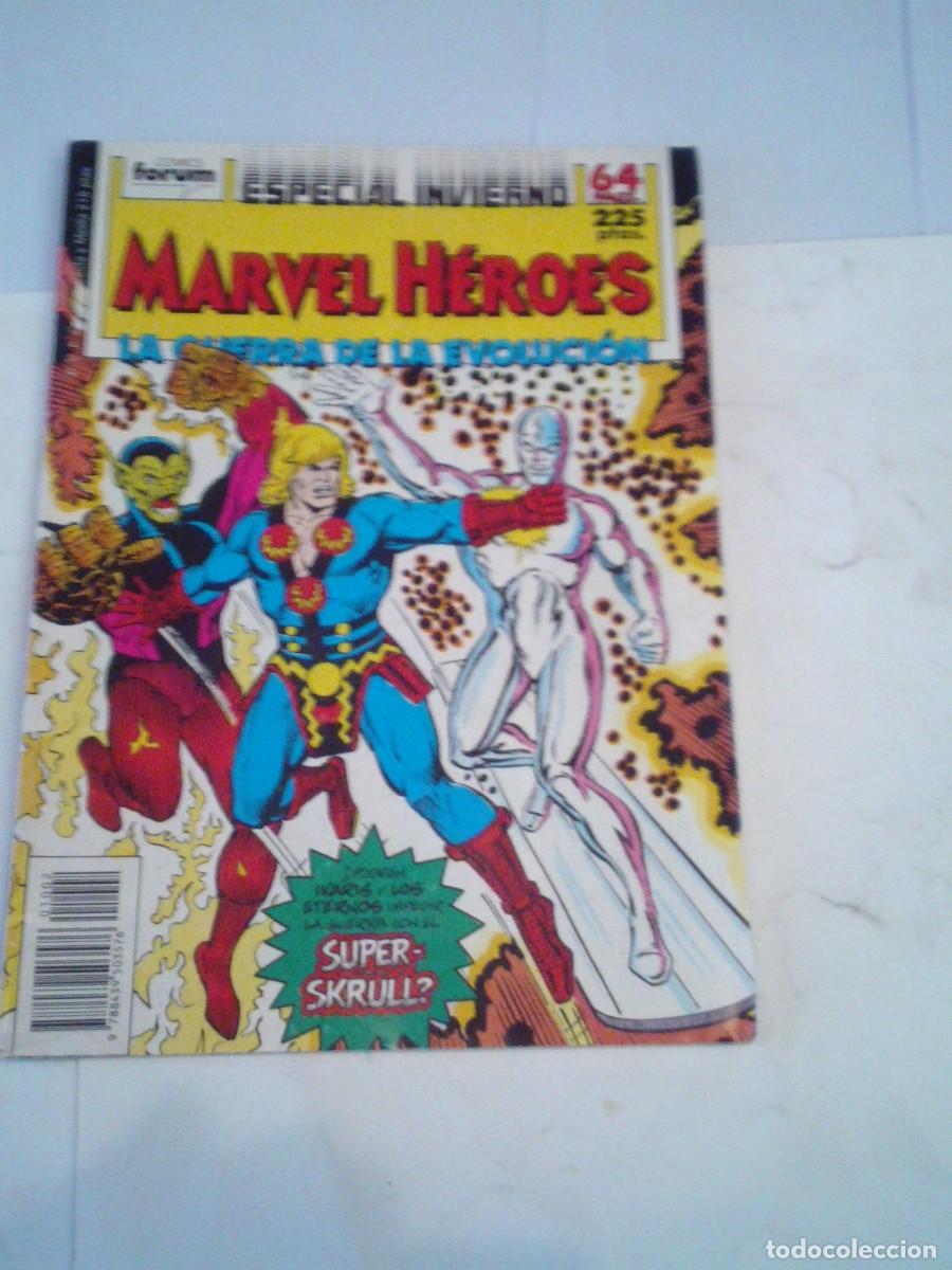 C&oacute;mics: MARVEL HEROES - ESPECIAL INVIERNO - 1988 - MUY BUEN ESTADO - CON POSTER 65 - FORUM - CJ 173