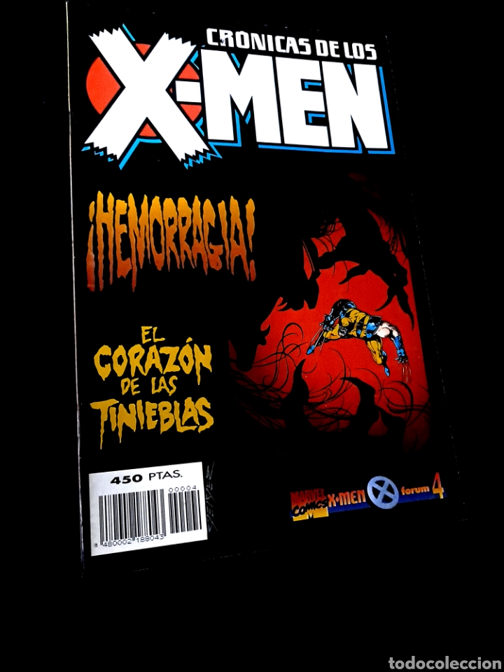 C&oacute;mics: CASI EXCELENTE ESTADO CRONICAS DE LOS X-MEN 4 FORUM COMICS GRAPA - Foto 1