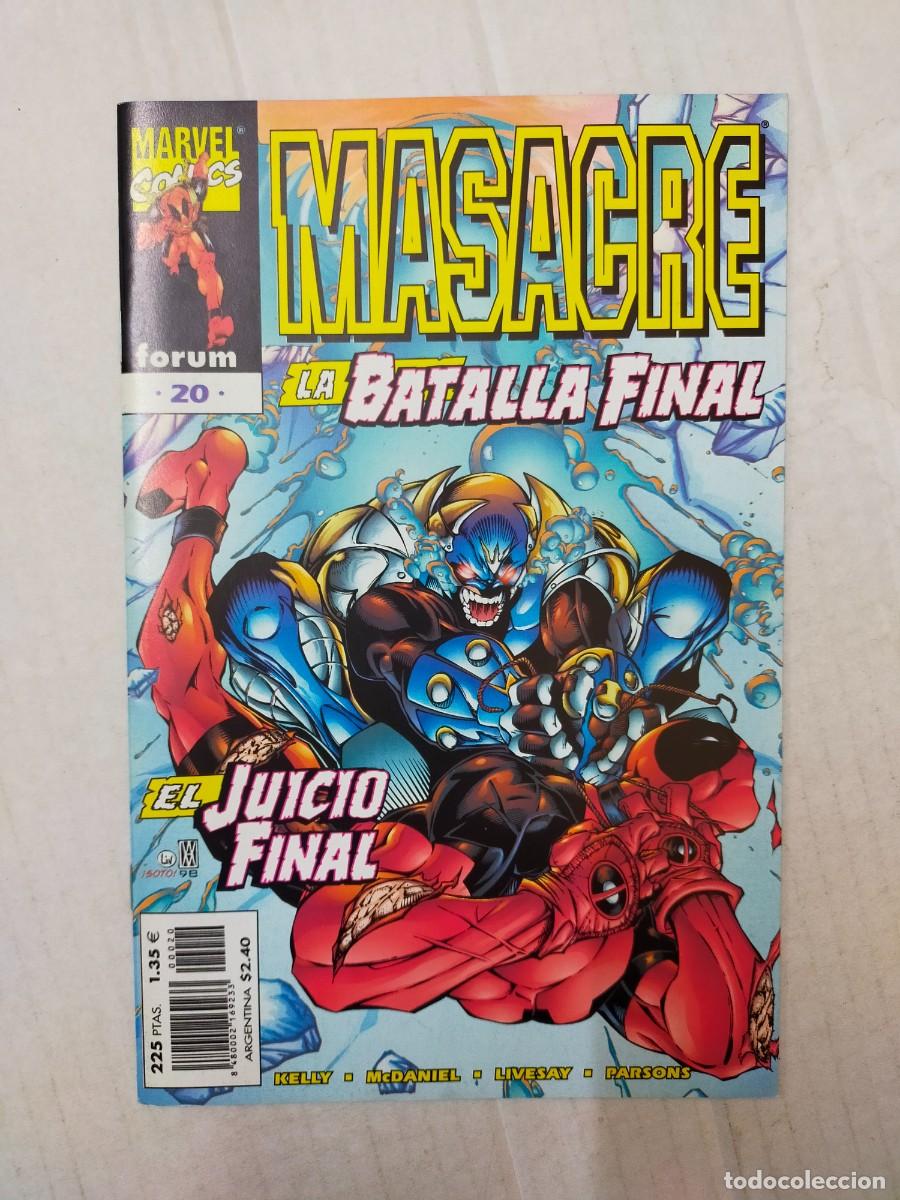 C&oacute;mics: MASACRE n&ordm; 20. LA BATALLA FINAL, EL JUICIO FINAL - Foto 1