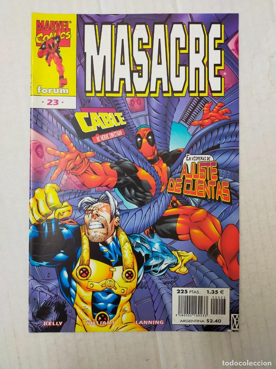 C&oacute;mics: MASACRE n&ordm; 23. CABLE, H&Eacute;ROE INVITADO - Foto 1
