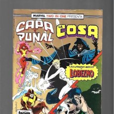 Cómics: CAPA Y PUÑAL / LA COSA 19, 1990, FORUM, BUEN ESTADO