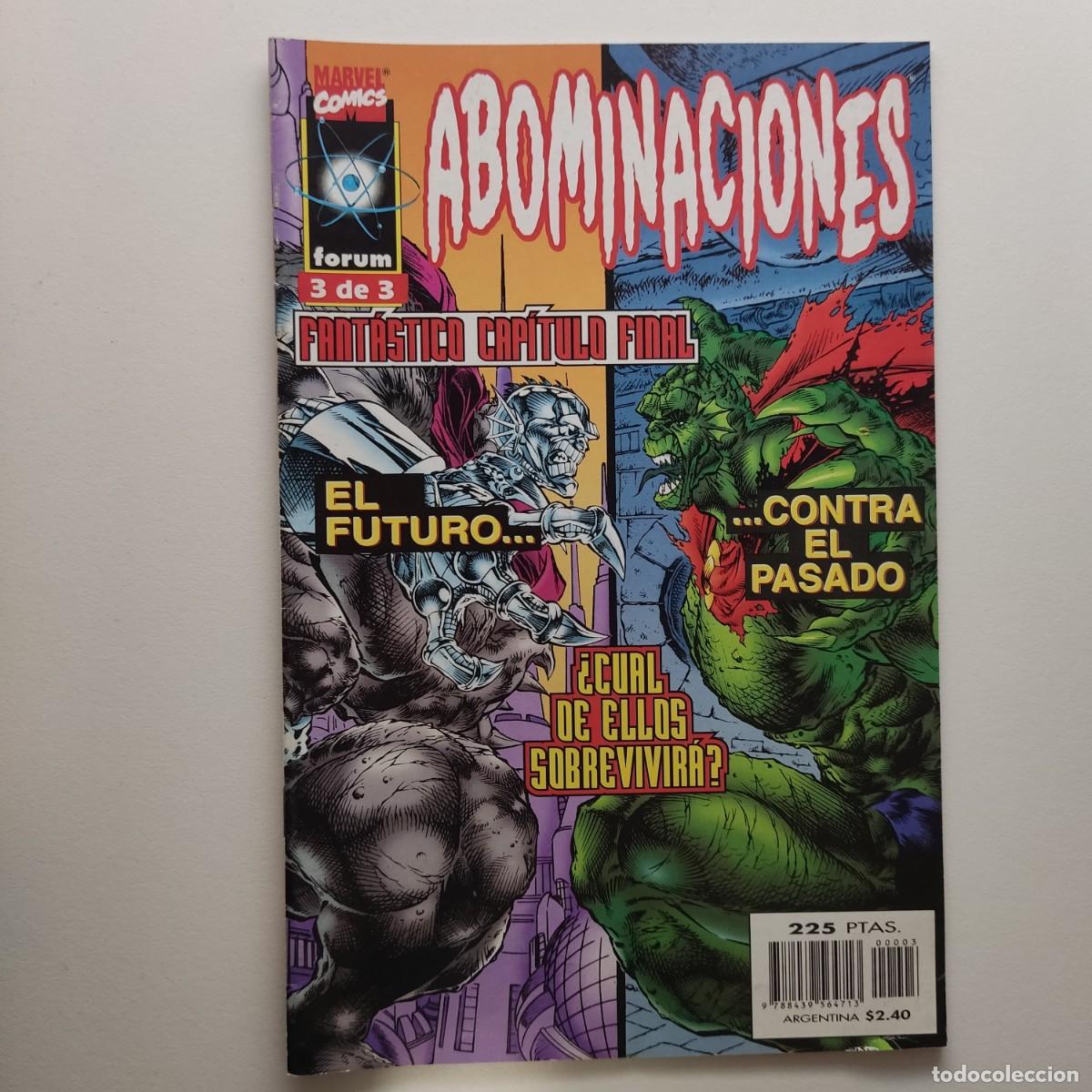 C&oacute;mics: ABOMINACIONES N&ordm; 3 (DE 3) - FORUM - Foto 1