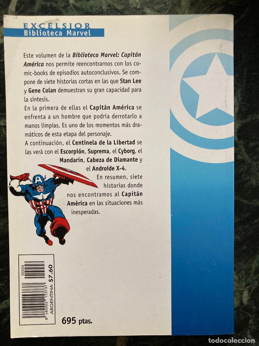 C&oacute;mics: MARVEL comics forum EXCELSIOR biblioteca marvel CAPITAN AMERICA 6 - Foto 3