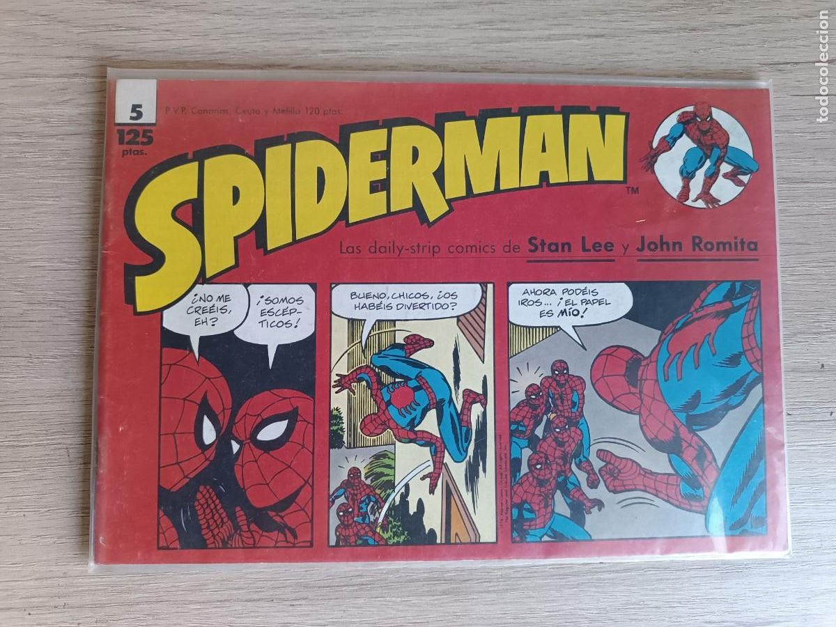 C&oacute;mics: Spiderman las daily-strip comics de Stan Lee y John Romita 5 Forum - Foto 1
