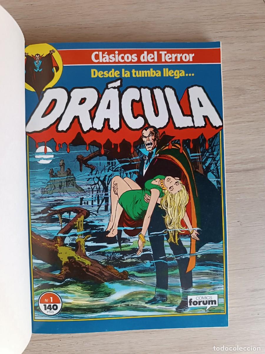 C&oacute;mics: Cl&aacute;sicos del Terror de DR&Aacute;CULA Retapado N&ordm; 1 al 5 C&oacute;mics Forum - Foto 3