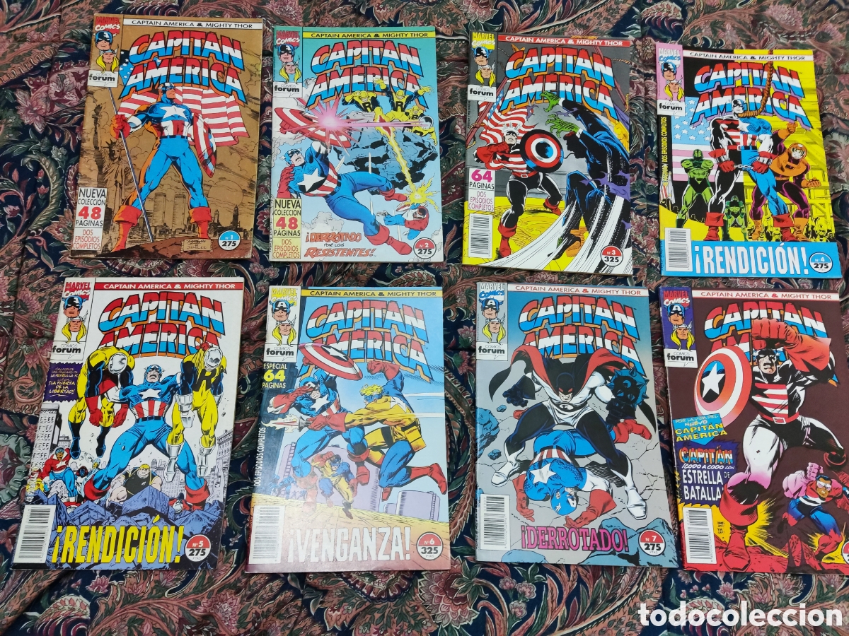 C&oacute;mics: CAPIT&Aacute;N AM&Eacute;RICA VOLUMEN 2 COLECCI&Oacute;N COMPLETA - Foto 2