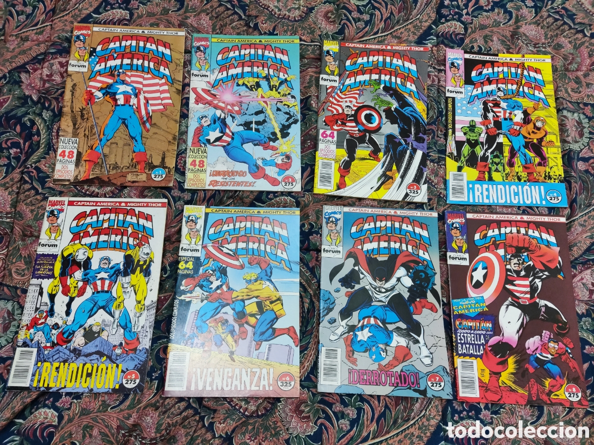 C&oacute;mics: CAPIT&Aacute;N AM&Eacute;RICA VOLUMEN 2 COLECCI&Oacute;N COMPLETA - Foto 3