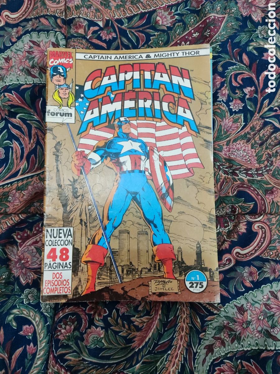 C&oacute;mics: CAPIT&Aacute;N AM&Eacute;RICA VOLUMEN 2 COLECCI&Oacute;N COMPLETA - Foto 1