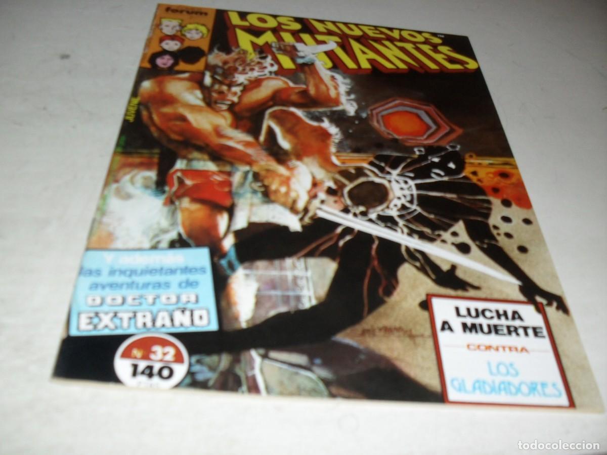 C&oacute;mics: LOS NUEVOS MUTANTES 32,(DE 65)DE COMPLEMENTO EL D.EXTRA&Ntilde;O,1986.LA 1&ordf;COLECCION DE FORUM. - Foto 1