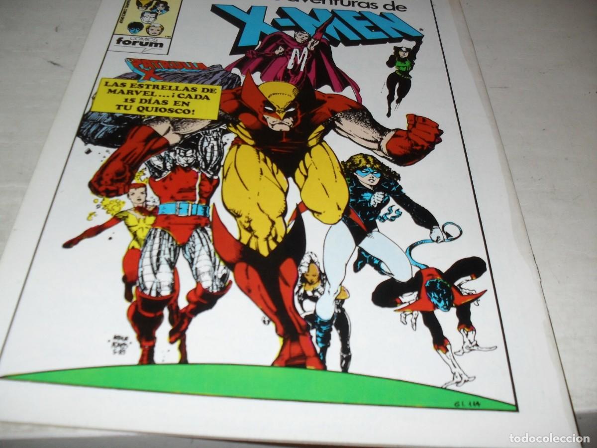 C&oacute;mics: LOS NUEVOS MUTANTES 32,(DE 65)DE COMPLEMENTO EL D.EXTRA&Ntilde;O,1986.LA 1&ordf;COLECCION DE FORUM. - Foto 2