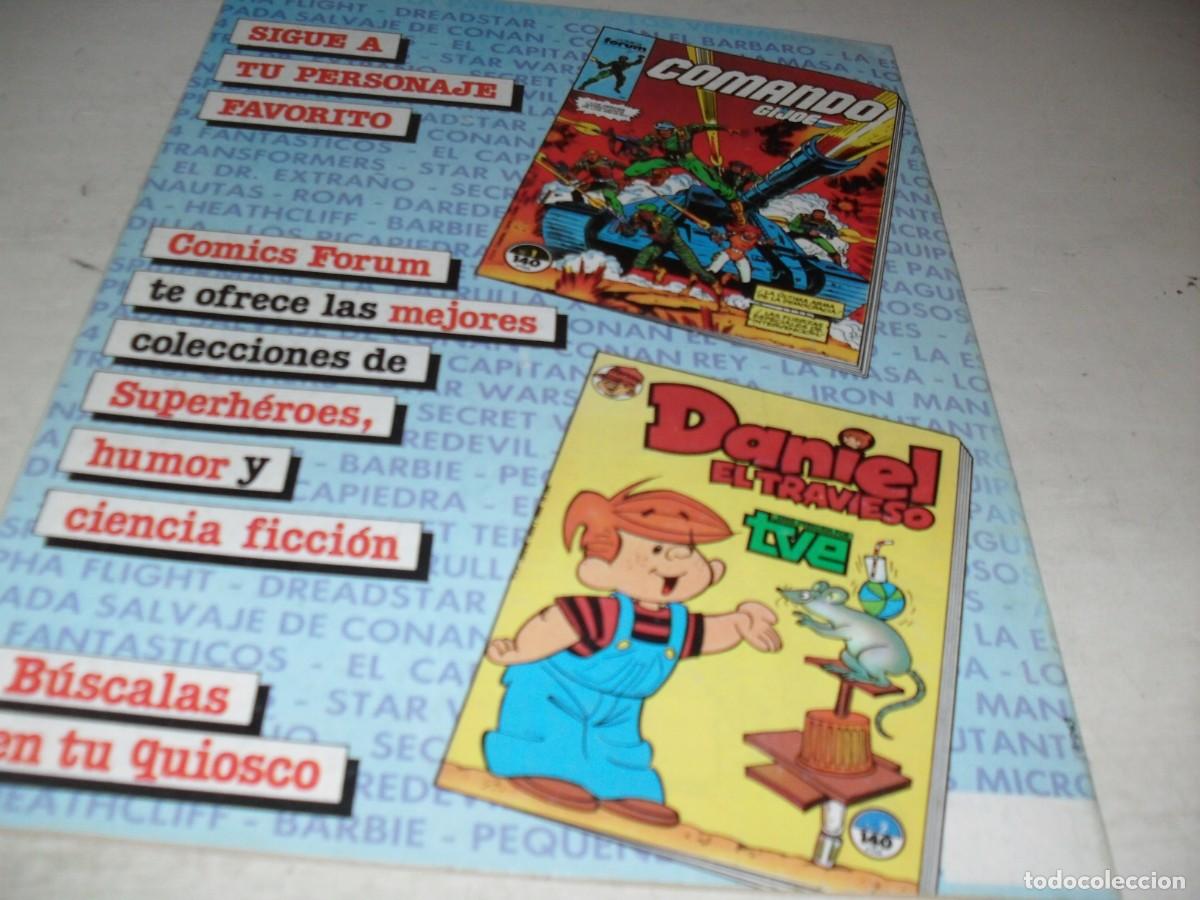 C&oacute;mics: LOS NUEVOS MUTANTES 26,(DE 65)DE COMPLEMENTO EL D.EXTRA&Ntilde;O,1986.LA 1&ordf;COLECCION DE FORUM. - Foto 2