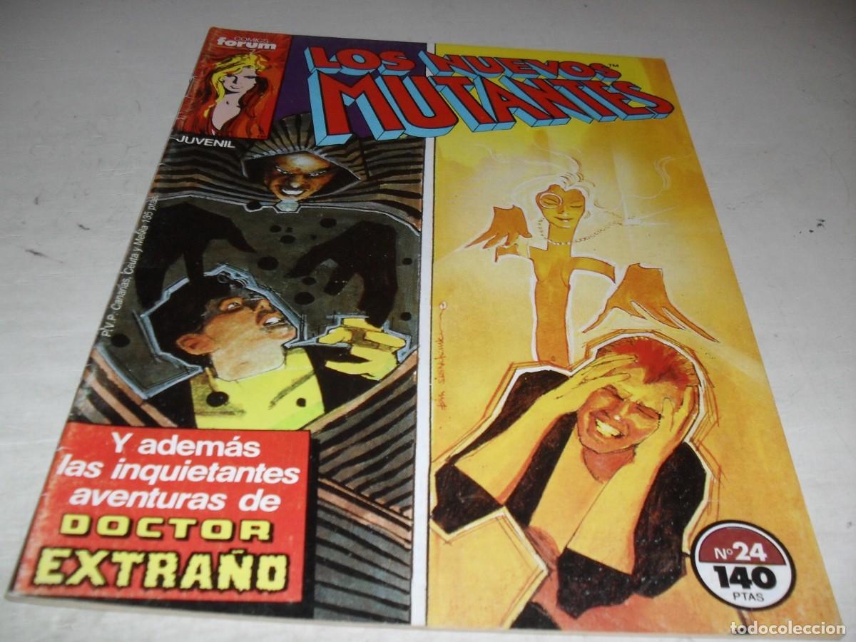 C&oacute;mics: LOS NUEVOS MUTANTES 24,(DE 65)DE COMPLEMENTO EL D.EXTRA&Ntilde;O,1986.LA 1&ordf;COLECCION DE FORUM. - Foto 1