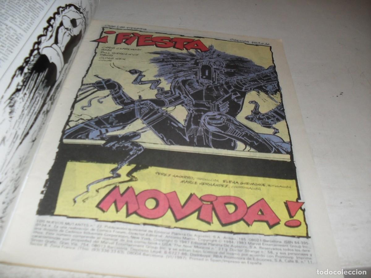 C&oacute;mics: LOS NUEVOS MUTANTES 22,(DE 65)DE COMPLEMENTO EL D.EXTRA&Ntilde;O,1986.LA 1&ordf;COLECCION DE FORUM. - Foto 2