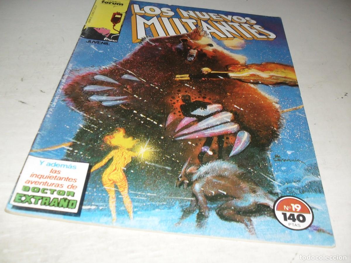 C&oacute;mics: LOS NUEVOS MUTANTES 19,(DE 65)DE COMPLEMENTO EL D.EXTRA&Ntilde;O,1986.LA 1&ordf;COLECCION DE FORUM. - Foto 1