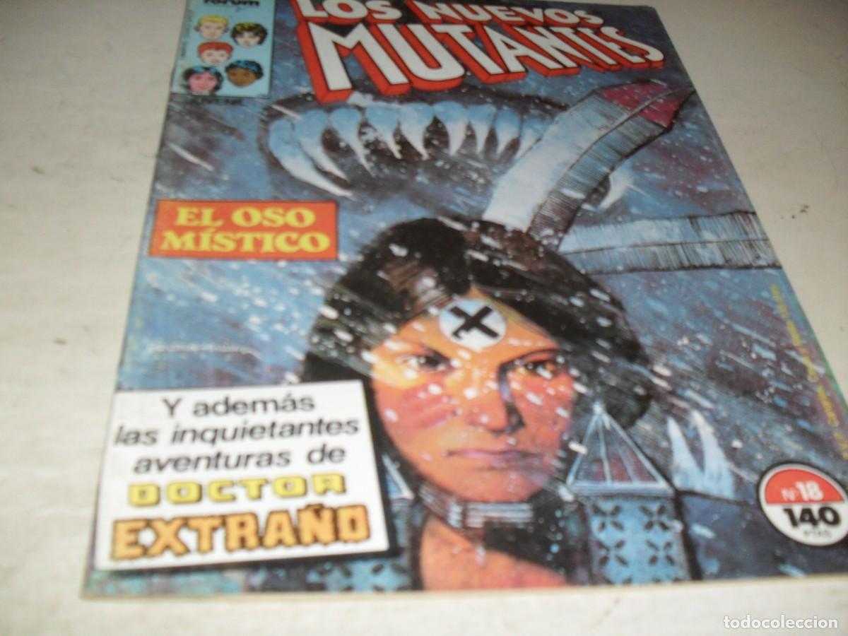 C&oacute;mics: LOS NUEVOS MUTANTES 18,(DE 65)DE COMPLEMENTO EL D.EXTRA&Ntilde;O,1986.LA 1&ordf;COLECCION DE FORUM. - Foto 1
